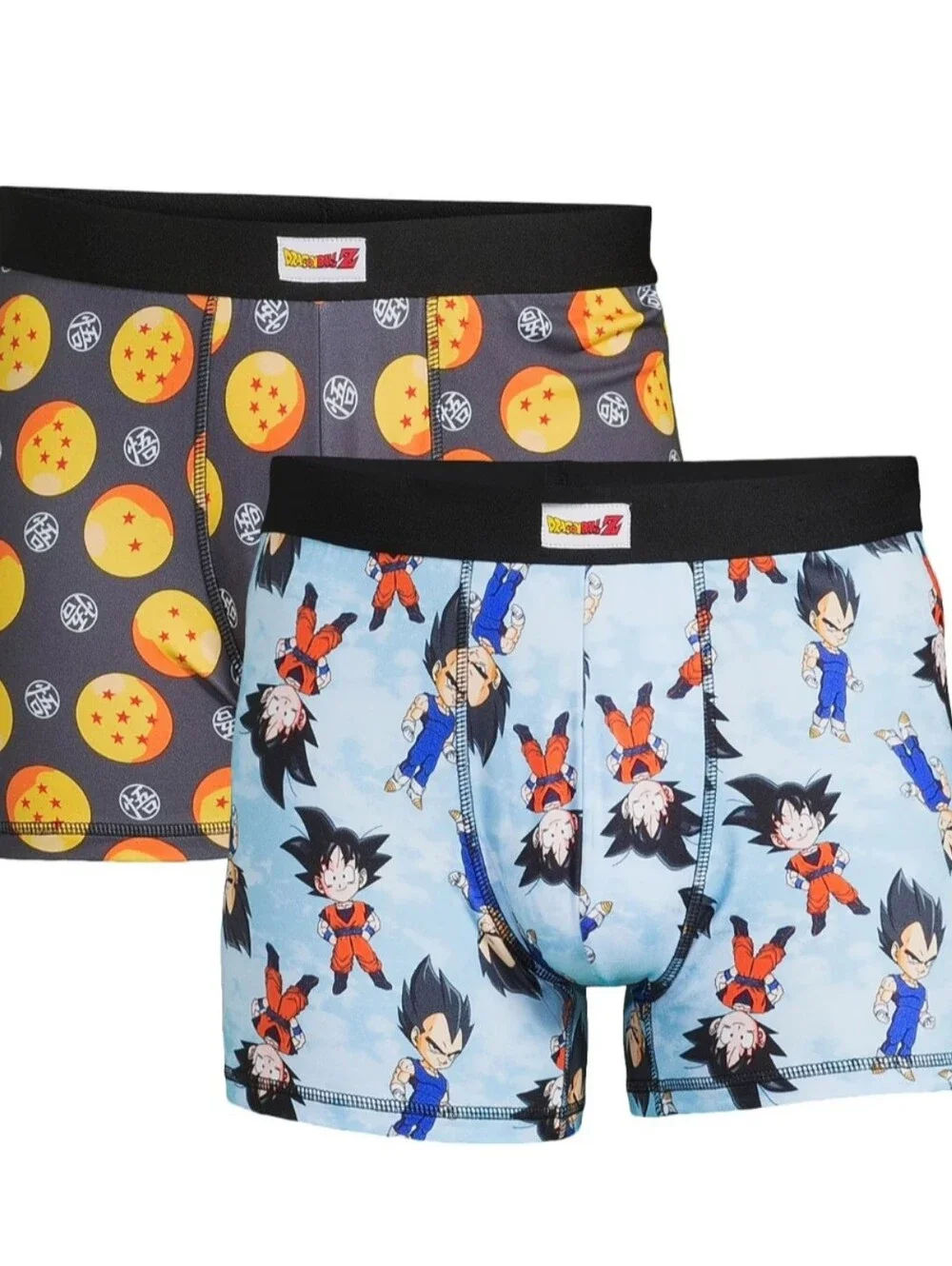 Dragon Ball Z Men's Boxer Briefs, 2-Pack, Sizes 2XL Bioworld